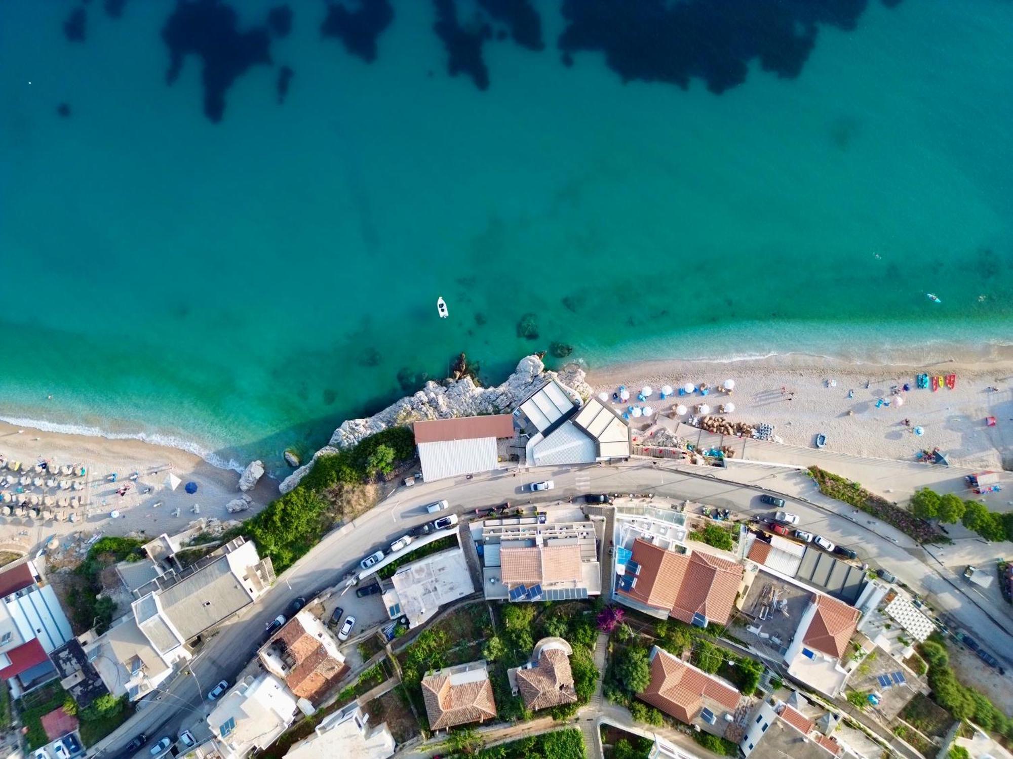 Bed and Breakfast Ionian Terrace Himarë Exterior foto